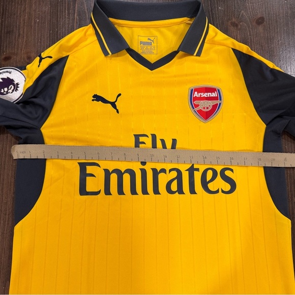 2016-17 Arsenal Away Premier League Football Soccer Jersey - Picture 10 of 13